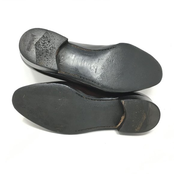 Salvatore Ferragamo Loafers Shoes Size 9 3E Brown main image 8